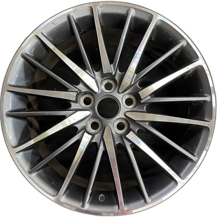 19" LEXUS LS460 13-17 , 19x8, 20 spoke Original OEM Wheel Rim - Front View