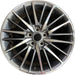 19" LEXUS LS460 13-17 , 19x8, 20 spoke Original OEM Wheel Rim - Front View
