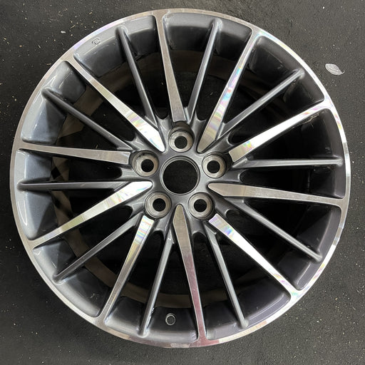 19" LEXUS LS460 13-17 , 19x8, 20 spoke Original OEM Wheel Rim - Angle View