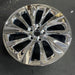 19" LS500 18-24 , 19x8, , swept spoke Original OEM Wheel Rim - Side Profile