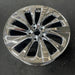 19" LS500 18-24 , 19x8, , swept spoke Original OEM Wheel Rim - Close-Up Detail