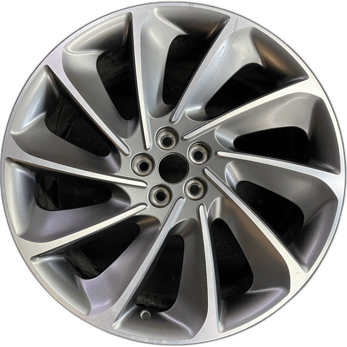 21" NAUTILUS 19-23 21x9 , 10 spoke Original OEM Wheel Rim - Front View