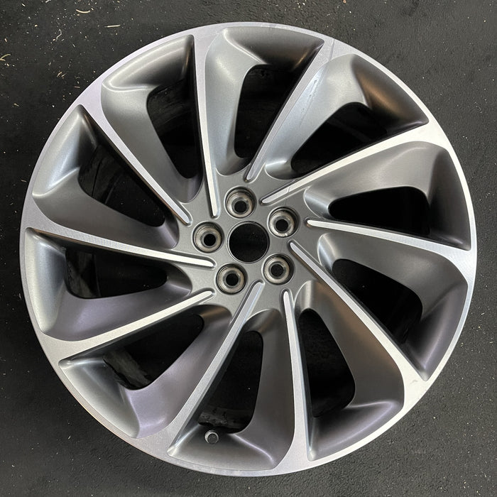 21" NAUTILUS 19-23 21x9 , 10 spoke Original OEM Wheel Rim - Angle View