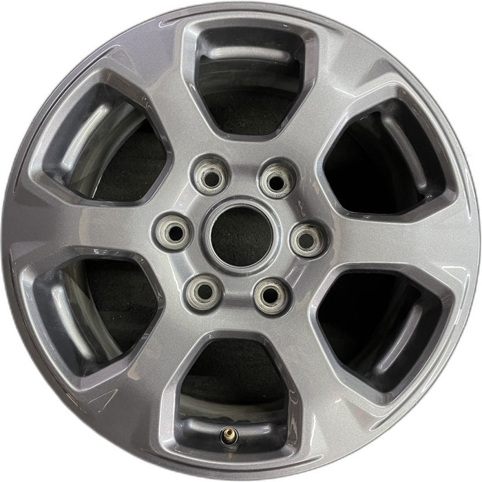 17" BRONCO 21-24 17x7.5, aluminum , gray Original OEM Wheel Rim - Front View