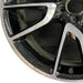 21" MERCEDES GLC-CLASS 18-19 253 Type GLC43 21x8.5 machined face with black - Back View