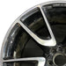 21" MERCEDES GLC-CLASS 18-19 253 Type GLC43 21x9.5 machined face with black - Angle View