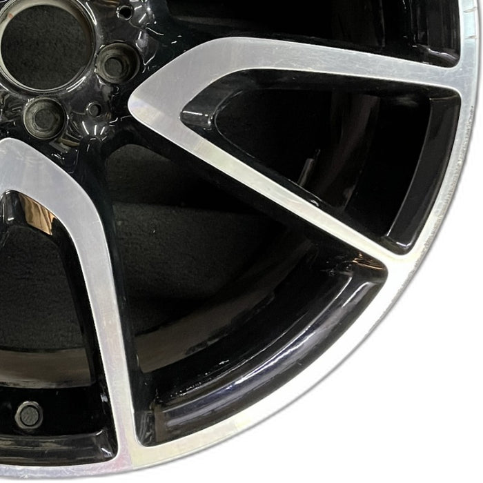 21" MERCEDES GLC-CLASS 18-19 253 Type GLC43 21x9.5 machined face with black - Close-Up Detail