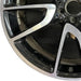 21" MERCEDES GLC-CLASS 18-19 253 Type GLC43 21x9.5 machined face with black - Back View