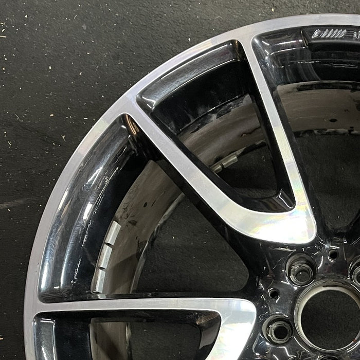 21" MERCEDES GLC-CLASS 18-19 253 Type GLC43 21x9.5 machined face with black - Side Profile