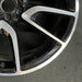 21" MERCEDES GLC-CLASS 18-19 253 Type GLC43 21x9.5 machined face with black - Back View