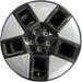 18" SANTA FE 24 hybrid, 18x7.5 Original OEM Wheel Rim - Front View
