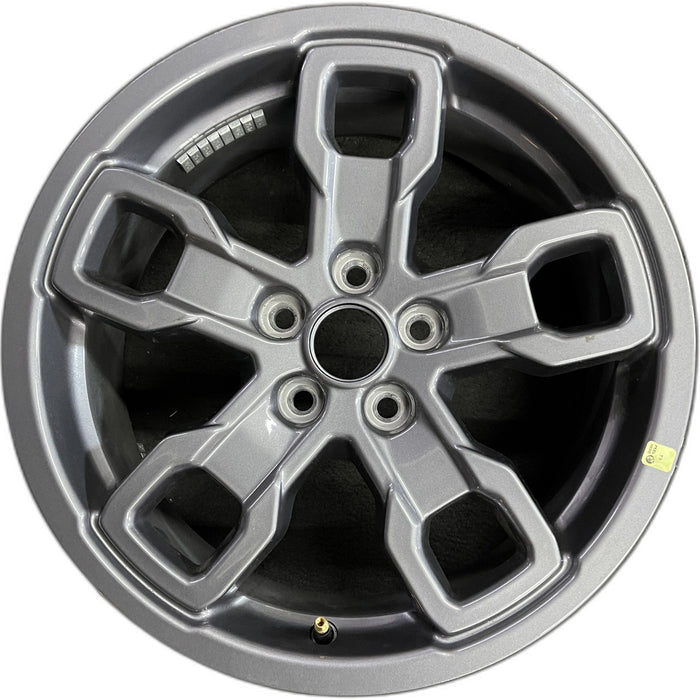 17" BRONCO SPORT 21-24 17x7, alloy, 5 spoke, slotted spoke Original OEM Wheel - Front View