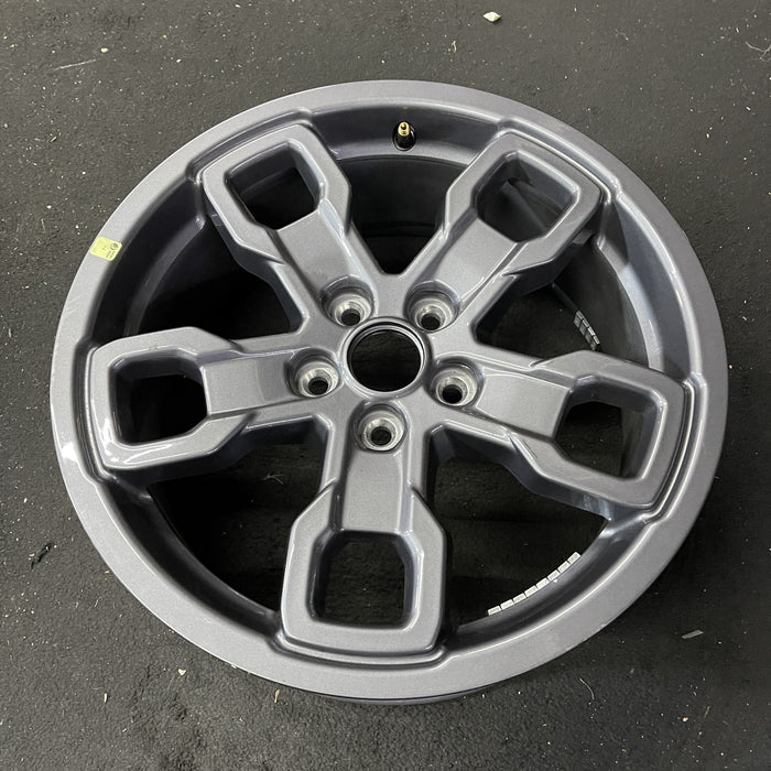 17" BRONCO SPORT 21-24 17x7, alloy, 5 spoke, slotted spoke Original OEM Wheel - Close-Up Detail