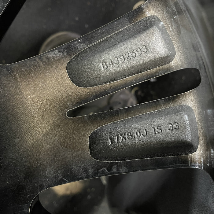 17" COLORADO 21 17x8, aluminum, 6 spoke, split spoke, machined Original OEM Wheel Rim