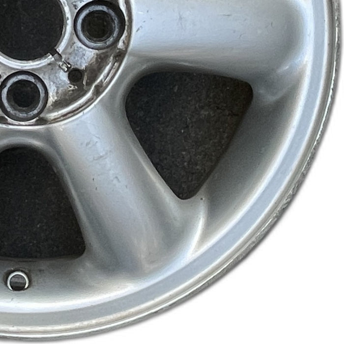 15" CLUBMAN 08-14 15x5.5 alloy 6 spoke covered lug nuts silver Original OEM Wheel Rim