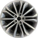 18" G80 17 18x8 Original OEM Wheel Rim - Front View