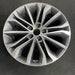 18" G80 17 18x8 Original OEM Wheel Rim - Side Profile