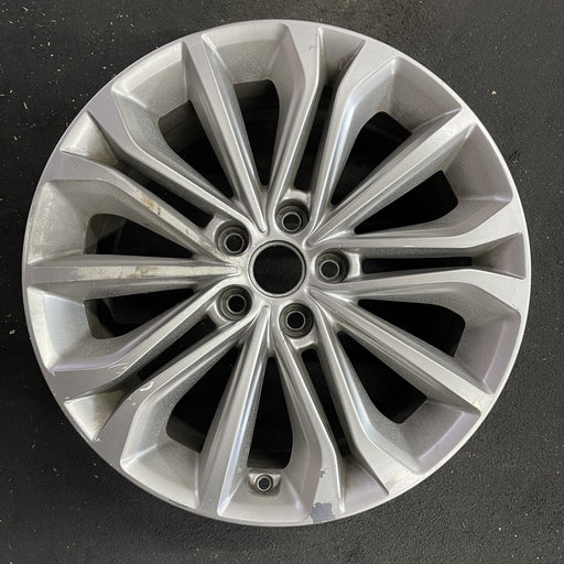 18" G80 17 18x8 Original OEM Wheel Rim - Angle View