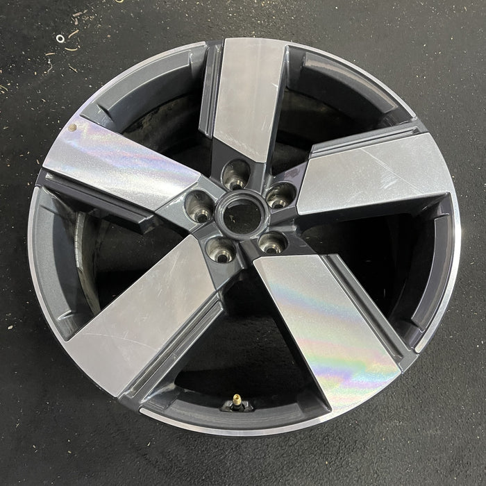 20" SANTA FE 24 gasoline, 20x8.5 Original OEM Wheel Rim - Side Profile