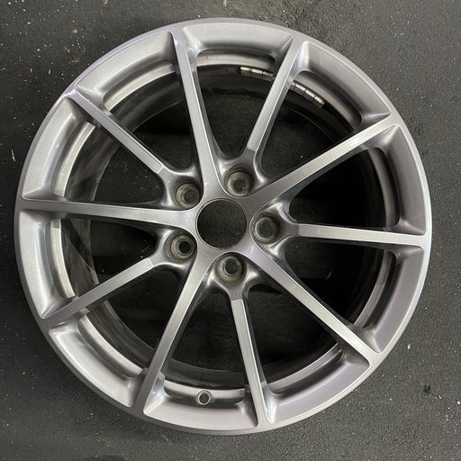 17" GIULIA 17-18 17x7.5, 10 single spoke Original OEM Wheel Rim - Angle View