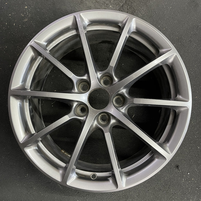 17" GIULIA 17-18 17x7.5, 10 single spoke Original OEM Wheel Rim - Angle View
