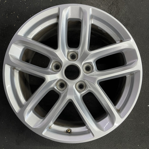 18" GRAND CHEROKEE 21 WL body , 18x8, 5 double spoke Original OEM Wheel Rim - Angle View