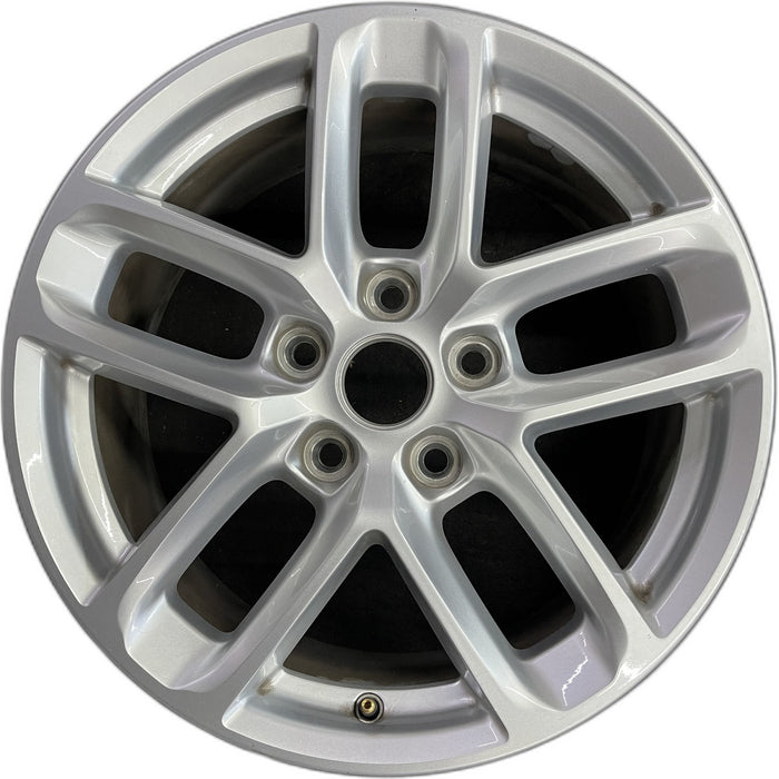 18" GRAND CHEROKEE 21 WL body , 18x8, 5 double spoke Original OEM Wheel Rim - Front View