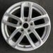 18" GRAND CHEROKEE 21 WL body , 18x8, 5 double spoke Original OEM Wheel Rim - Angle View