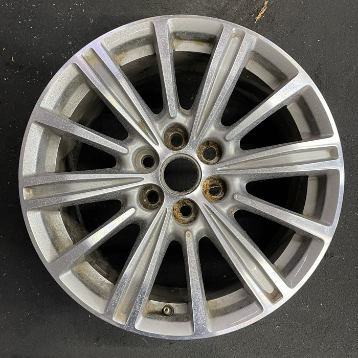 18" XT5 17-19 18x8, Original OEM Wheel Rim - Angle View