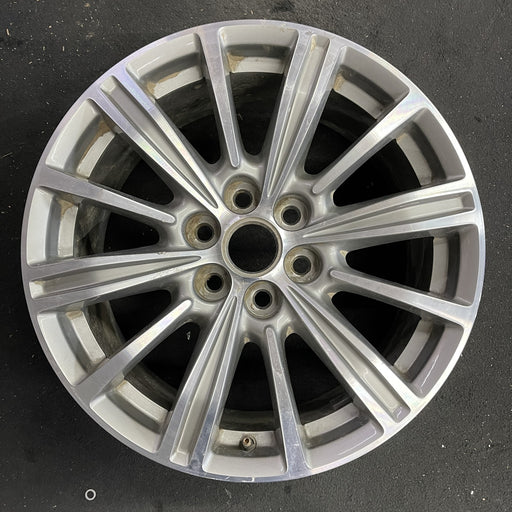 18" XT5 17-19 18x8, Original OEM Wheel Rim - Angle View
