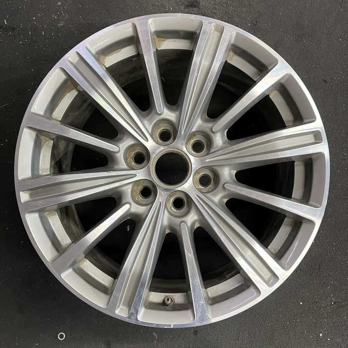 18" XT5 17-19 18x8, Original OEM Wheel Rim - Angle View