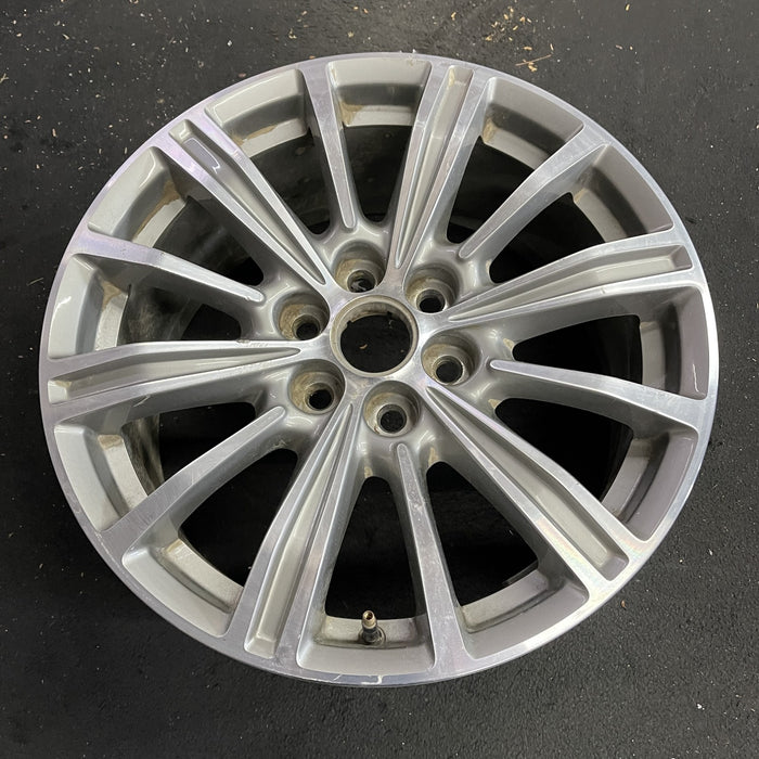 18" XT5 17-19 18x8, Original OEM Wheel Rim - Side Profile