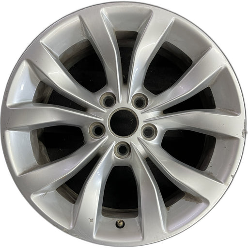 17" 300 15-18 17x7 Original OEM Wheel Rim - Front View