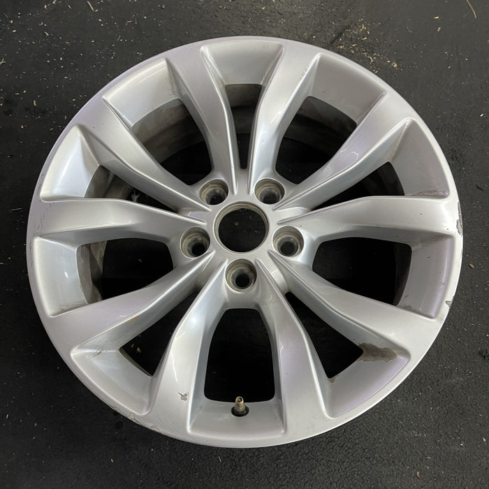 17" 300 15-18 17x7 Original OEM Wheel Rim - Side Profile