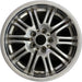 18" BMW M3 01-06 18x8 , , gunmetal silver finish Original OEM Wheel Rim - Front View