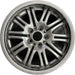 18" BMW M3 01-06 18x8 , , gunmetal silver finish Original OEM Wheel Rim - Front View