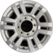 18" FORD F250SD PICKUP 17 18x8 , aluminum, 12 spoke , silver Original OEM Wheel - Front View