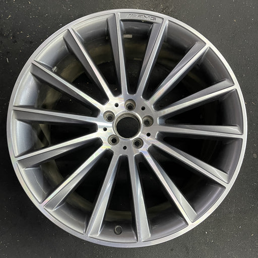 22" MERCEDES GLE-CLASS 16 292 Type, , GLE450, 22x11, 14 spoke Original OEM - Angle View