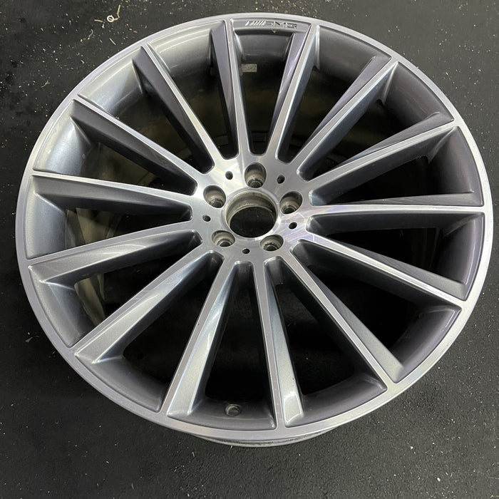 22" MERCEDES GLE-CLASS 16 292 Type, , GLE450, 22x11, 14 spoke Original OEM - Side Profile
