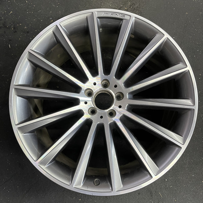 22" MERCEDES GLE-CLASS 16 292 Type, , GLE450, 22x11, 14 spoke Original OEM - Angle View