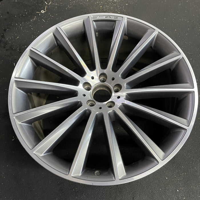 22" MERCEDES GLE-CLASS 16 292 Type, , GLE450, 22x11, 14 spoke Original OEM - Side Profile