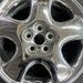 16" PT CRUISER 01 16x6 5 spoke w/o dimples; chrome wide spoke Original OEM - Angle View