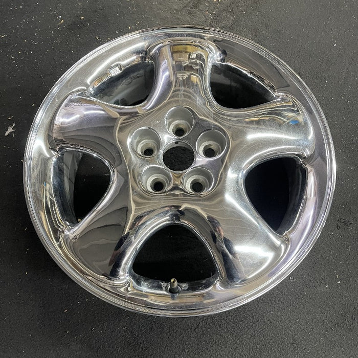 16" PT CRUISER 01 16x6 5 spoke w/o dimples; chrome wide spoke Original OEM - View 7
