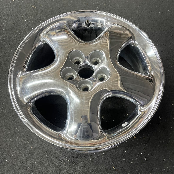 16" PT CRUISER 01 16x6 5 spoke w/o dimples; chrome wide spoke Original OEM - View 8