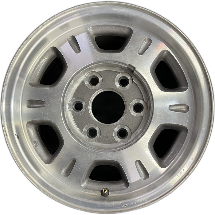 16" SAFARI 03-05 16x7 Original OEM Wheel Rim - Front View
