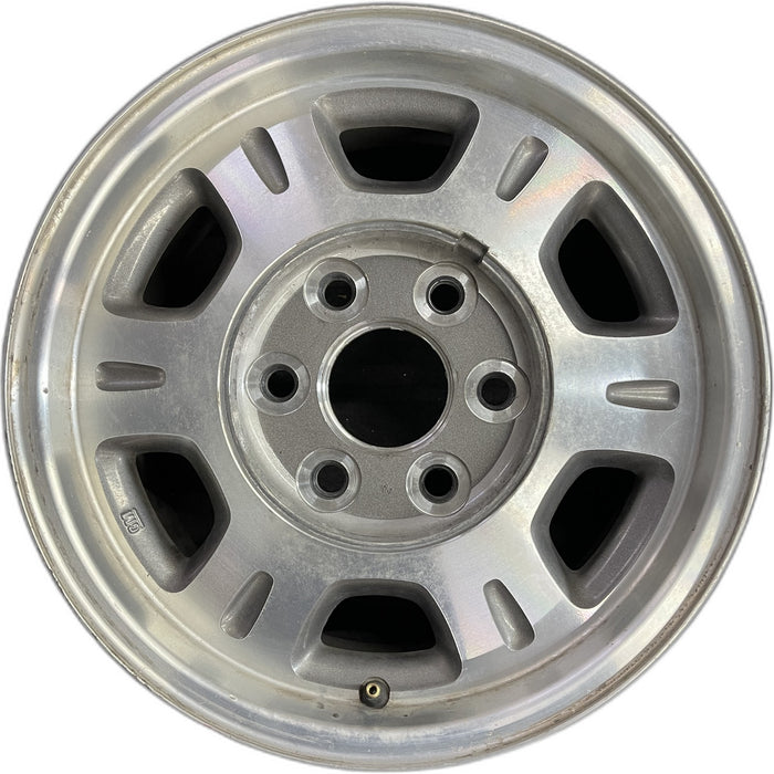 16" SAFARI 03-05 16x7 Original OEM Wheel Rim - Front View