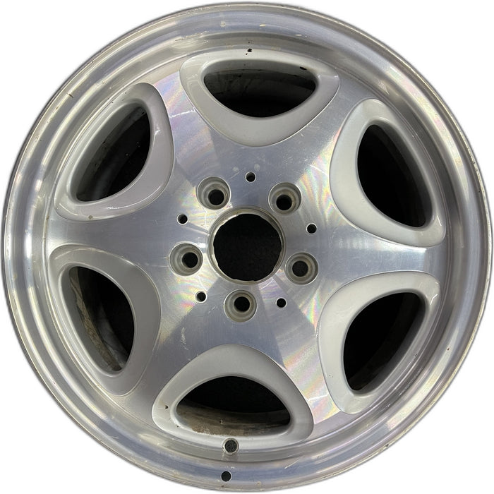 16" MERCEDES C-CLASS 97 202 Type; C230, 16x7.5, 6 hole Original OEM Wheel Rim - Front View