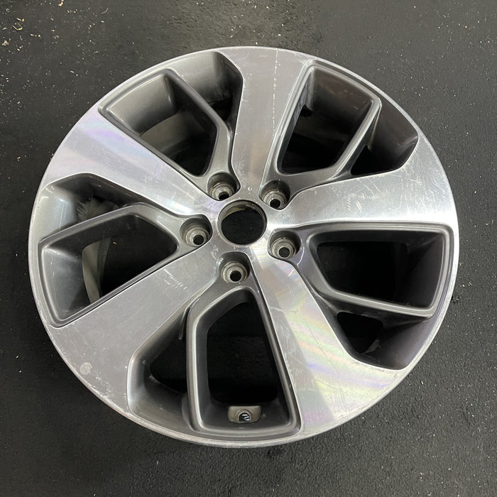 18" OPTIMA 16-18 18x7.5 , 5 spoke Original OEM Wheel Rim - Side Profile