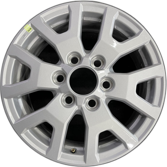 17" TACOMA 24 17x7, alloy Original OEM Wheel Rim - Front View