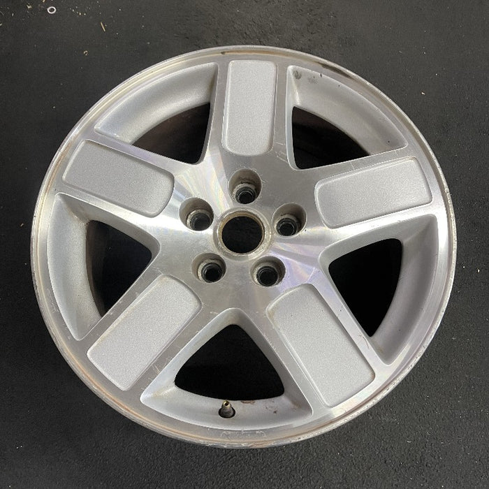 17" CHARGER 06-07 17x7 aluminum 5 spoke machined finish Original OEM Wheel Rim - View 7